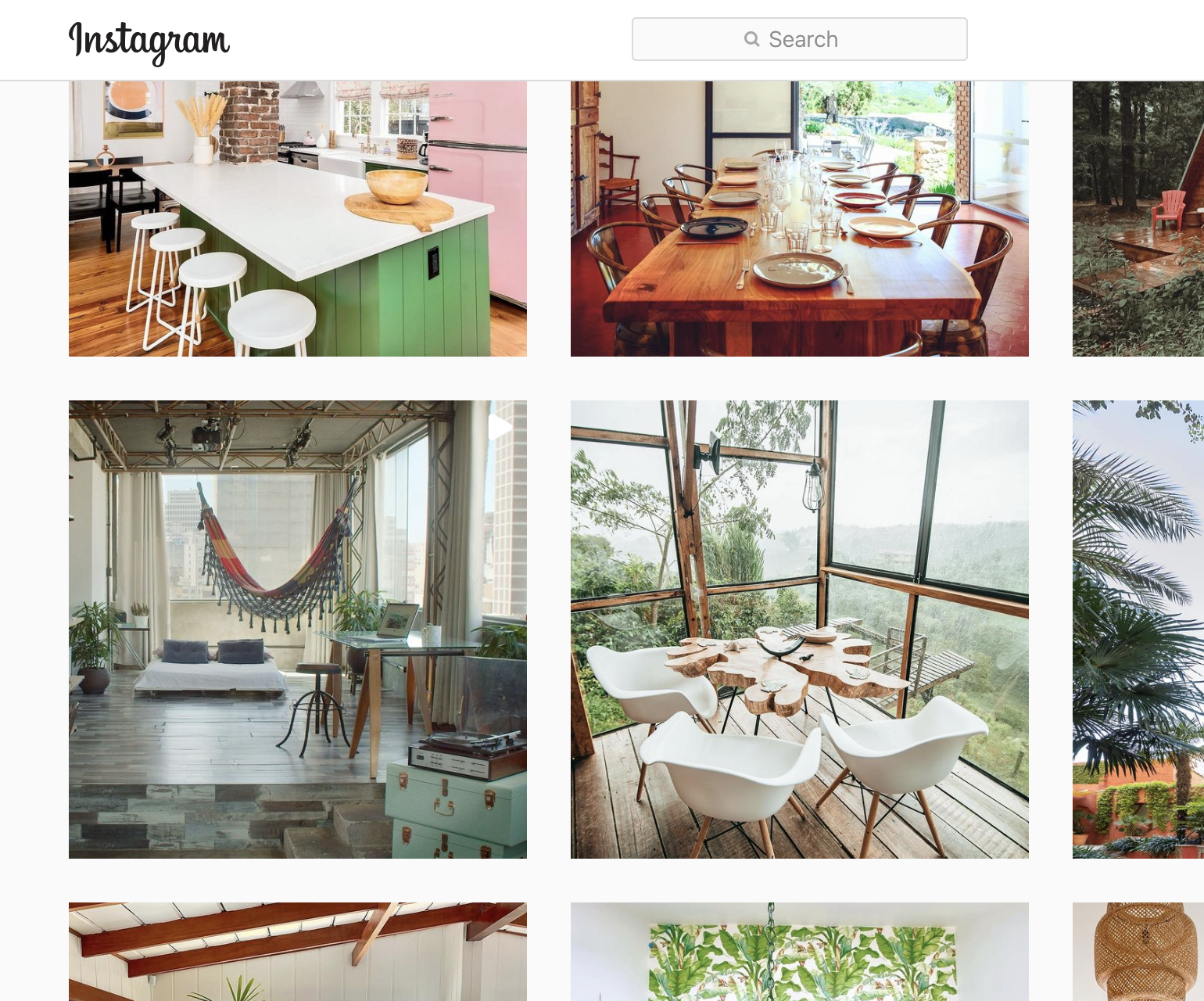 Airbnb Instagram - Inspiring Content