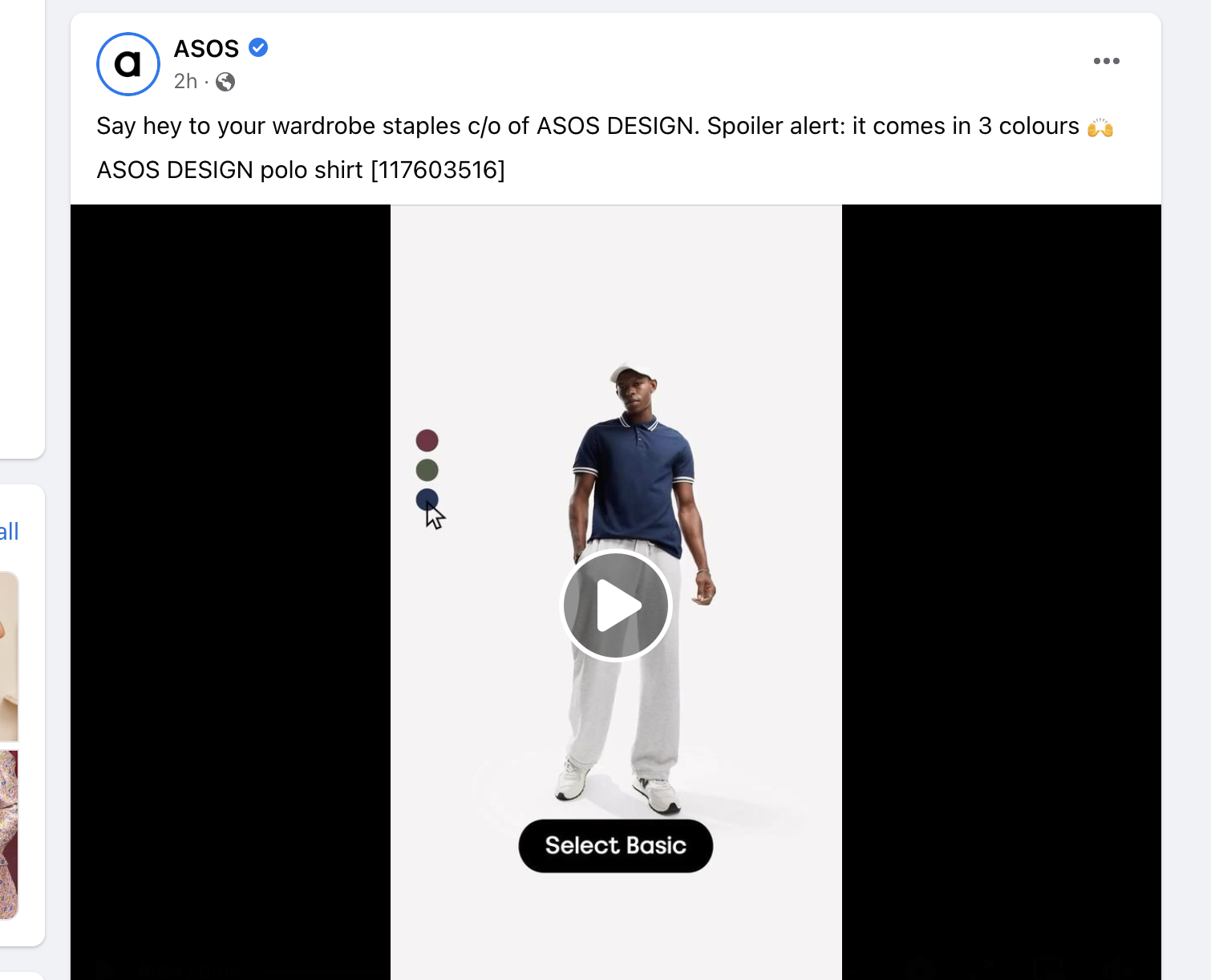 Facebook Asos - Pretty Funnels